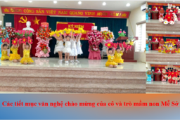 TRƯỜNG MẦM NON MỄ SỞ TỔ CHỨC KỶ NIỆM 42 NĂM NGÀY NHÀ GIÁO VIỆT NAM 20/11